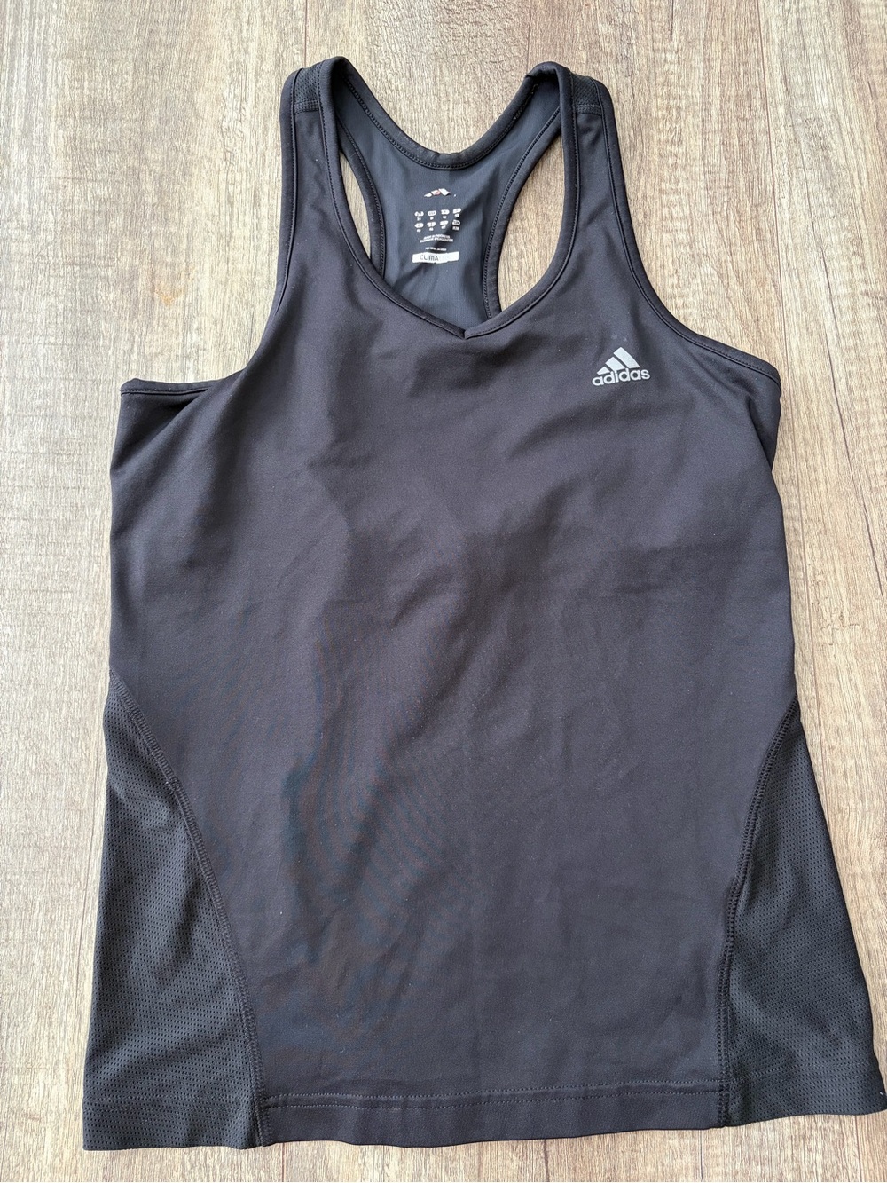 adidas Women’s Black Racerback Tank